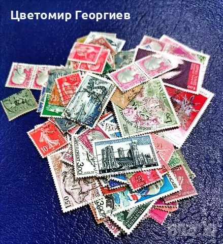 Франция 200 бр.марки