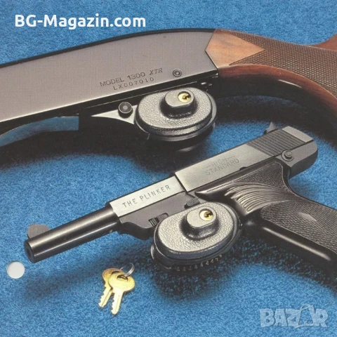 Заключващ механизъм за оръжие с ключ пистолет ловна пушка въздушна еърсофт флоберка гладкоцевна, снимка 3 - Оборудване и аксесоари за оръжия - 51091342