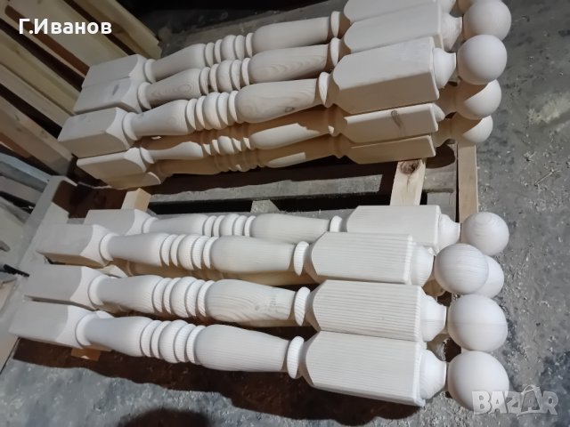 Налични! Струговани парапети и Балюстри от Дърво , снимка 11 - Дърводелски услуги - 37202484