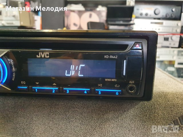 Авто радио JVC KD-R442 Има радио, диск, usb и aux. В отлично техническо състояние, добър външен вид., снимка 4 - Аксесоари и консумативи - 42202168