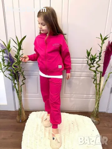 Детски комплект от три части в розово, снимка 2 - Детски комплекти - 48058678