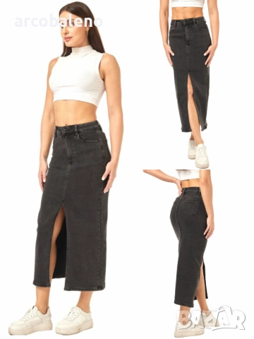 Дамска дънкова пола