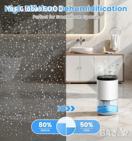 Jonwall мини влагоуловител 1000ml, снимка 3 - Друга електроника - 53827844