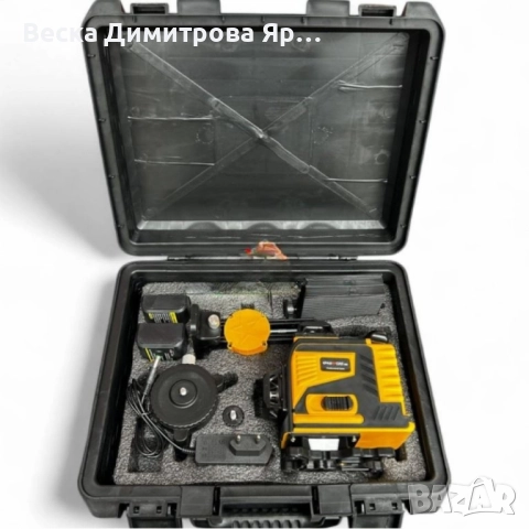 Лазерен нивелир с тринога CASE32 + Подарък многофункционална чанта за инструменти KKL103, снимка 11 - Измервателни инструменти - 52055660