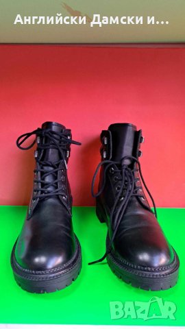 Английски дамски боти естествена кожа-5 AVENUE, снимка 9 - Дамски боти - 42504866