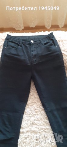 черен втален панталон ,размер ХС-С, снимка 2 - Панталони - 34526739