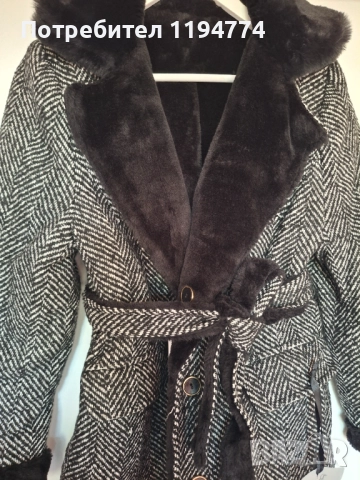Двулицево палто, снимка 6 - Палта, манта - 52160304