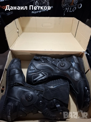 Мото ботуши Frank Thomas, снимка 2 - Спортна екипировка - 52902376