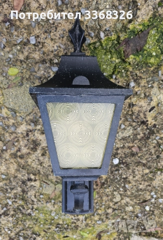 Масивен фасаден фенер, снимка 2 - Външни лампи - 52353255