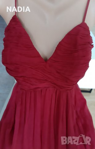 Официална червена рокля*8, снимка 2 - Рокли - 34180162