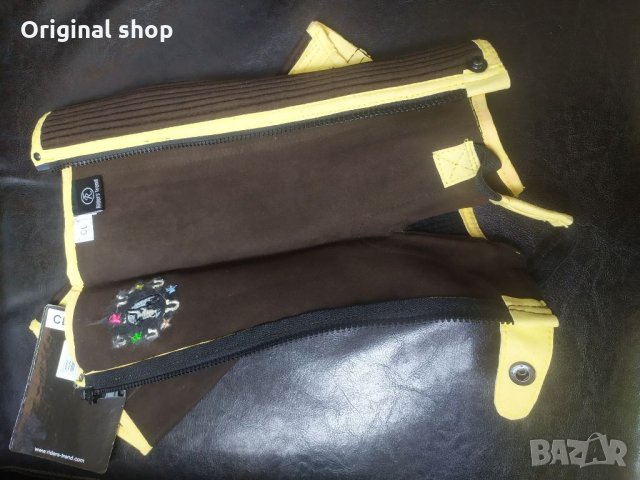  Детски Чапси за езда изкуствена дишаща кожа, снимка 3 - Други спортове - 35842868