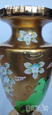 Кристална ваза "Bohemia", снимка 7 - Вази - 49110125