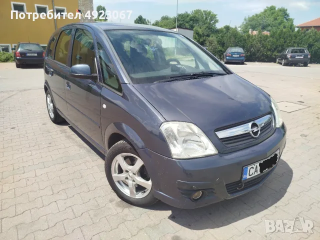 Ван Opel Meriva фейст лифт 2007г 1.3CDTI 75кс Дизел Верига , снимка 12 - Автомобили и джипове - 55717281