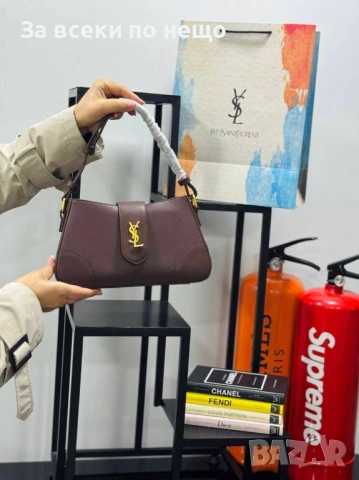 Yves Saint Laurent Дамска Чанта - Различни Цветове Код E1308, снимка 4 - Чанти - 53757852