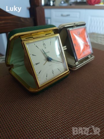 Продавам 2 бр.туристически,механични,часовници-будилници.Немски.Обявената цена е  за двата., снимка 3 - Колекции - 41910770