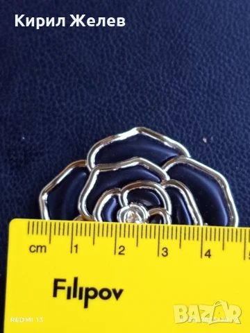 АРТ БРОШКА ЦВЕТЕ МНОГО КРАСИВА СТИЛЕН ДИЗАЙН 31446, снимка 6 - Други - 51395874