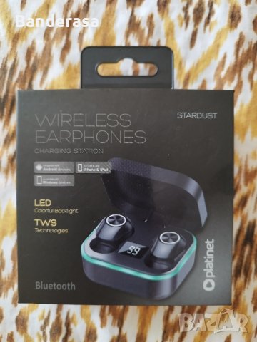 ПРОМОЦИЯ Bluetooth Слушалки със зареждащ кейс, снимка 4 - Слушалки, hands-free - 41868480