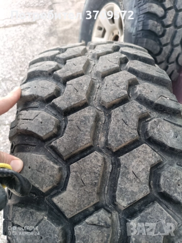 Офроуд гуми с джанти 35×12.5 R15, снимка 3 - Гуми и джанти - 52770463