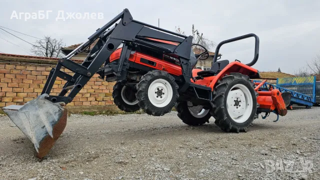 Японски трактор Kubota GL23 с челен товарач, 23 кс, 4x4, АграБГ Джолев, снимка 10 - Селскостопанска техника - 48318121