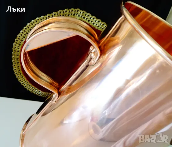 Медна кана за вино 5 литра,чиста червена мед. , снимка 8 - Антикварни и старинни предмети - 50143662