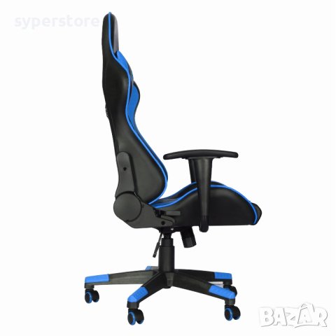 Геймърски стол Marvo CH-106-BL-V2 Синьо-Черен Ергономичен стол за геймъри, снимка 5 - Други стоки за дома - 40797586