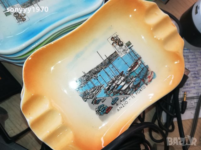 НОВИ ПЕПЕЛНИЦИ ОТ ИТАЛИЯ 45ЛВ ЗА 1БР 15Х10СМ 0602241355, снимка 7 - Антикварни и старинни предмети - 44160884