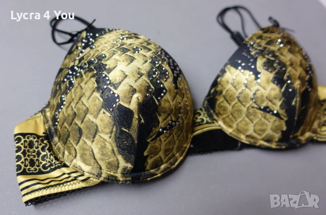 80В сутиен в златист цвят, снимка 2 - Бельо - 53687438