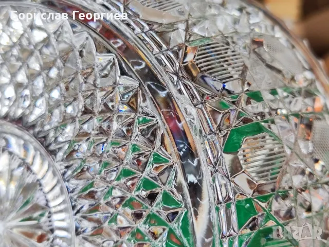 кристална купа, снимка 5 - Колекции - 48676568