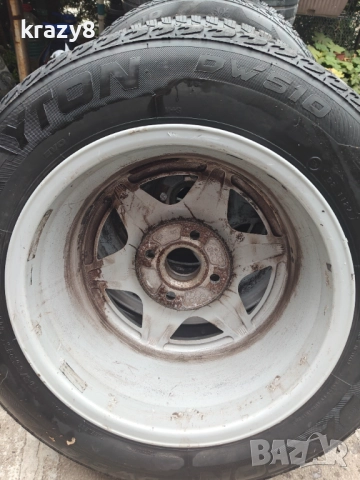 Джанти Speedline 4x108 15 цола с оригинални капачки RONAL Made in Germany, снимка 9 - Гуми и джанти - 52040704