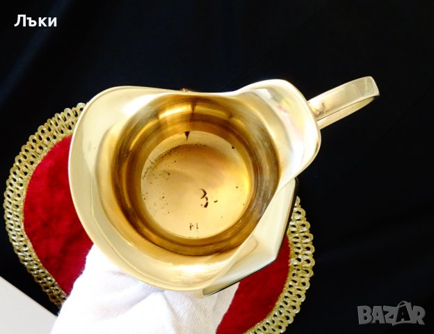 Бронзова кана за вино,октагон. , снимка 9 - Антикварни и старинни предмети - 39710733