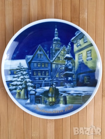 Коледна чиния за стена - Royal Tettau, снимка 2 - Декорация за дома - 52669977