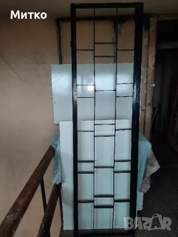 Желязна решетка тип врата от дебело желязо 4мм., снимка 6 - Огради и мрежи - 47991154