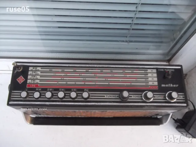 Радио транзистор "TELEFUNKEN-malhar" със захранване работещ, снимка 7 - Други ценни предмети - 49090220