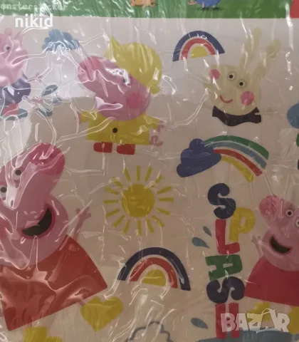Пепа Пиг peppa pig Джордж самозалепващи лепенки стикери стикер за стена мебел детска стая и др, снимка 2 - Други - 33735911