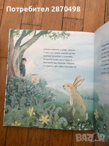 Плюшеното зайче или как оживяват играчките от Марджъри Уилямс (чисто нова), снимка 7 - Детски книжки - 53714810