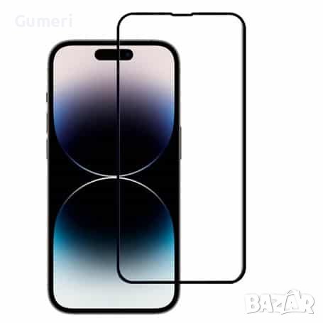 Протектор за Целия Екран за Apple iPhone 14 Pro, снимка 2 - Фолия, протектори - 40688104