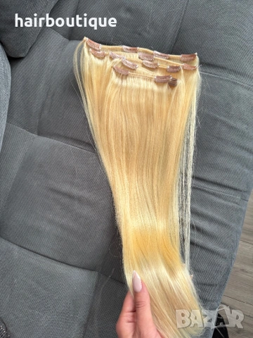 Естествена коса, снимка 2 - Аксесоари за коса - 53829081