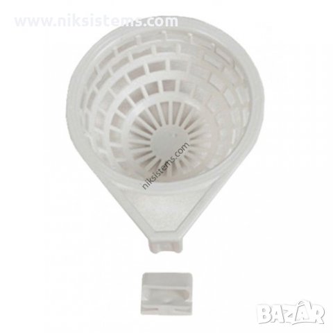 Пластмасово гнездо с куки за Канари и други птици за закачане на решетка - Арт. №: 14526, снимка 1