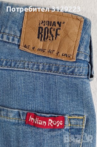 Indian Rose jeans 30 , снимка 3 - Къси панталони и бермуди - 40427983