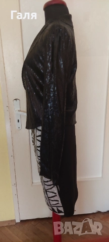 Дако с пайети VILA + Пола с пайети , снимка 3 - Поли - 47249918