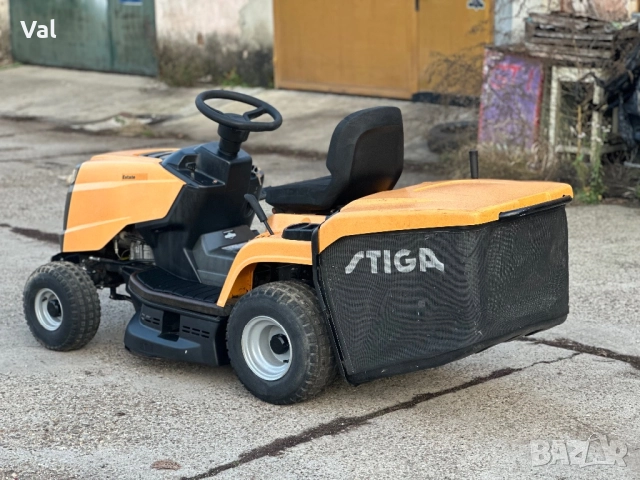 Тракторна косачка Stiga Estate 3084Hydro, снимка 3 - Градинска техника - 52525623