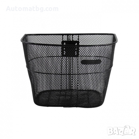 Кошница за велосипед Automat, Кошница със ситна мрежа, Черен