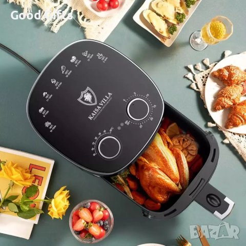 Air Fryer - Фритюрник с горещ въздух - 6 литра, 1350 W, снимка 2 - Фритюрници - 40839557