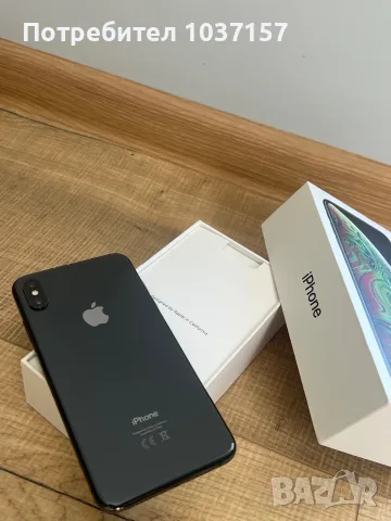iphone XS Max, 256GB, Space Gray, като нов