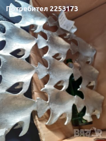 Алуминиева декорация с риби, снимка 3 - Декорация за дома - 41604243