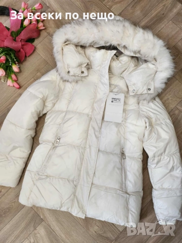 Дамско Зимно Яке С Качулка С Пух - 3 Налични Цвята Код I_94, снимка 2 - Якета - 52109742