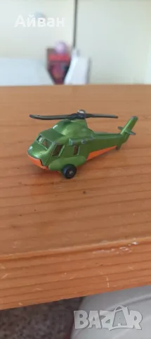 Метален хеликоптер Matchbox Bulgaria 