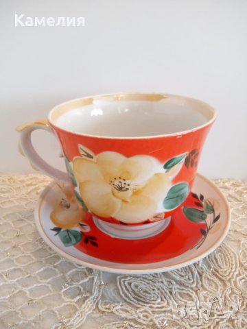 Руски порцелан , снимка 3 - Чаши - 42109400