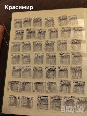 Пощенски марки Германия Замъци., снимка 11 - Филателия - 51207611