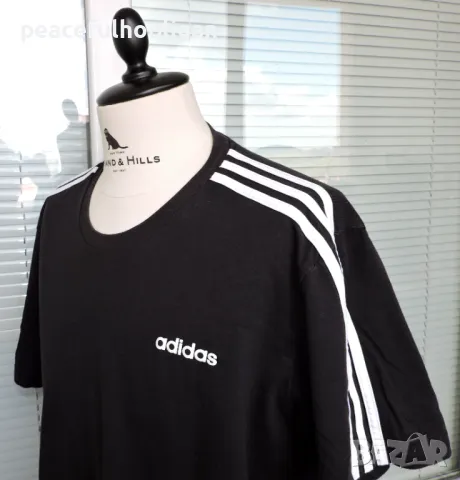 Adidas Originals Casual Round Neck T-Shirt - мъжка тениска размер 2XL, снимка 4 - Тениски - 50153221